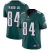 Nike Eagles #84 Greg Ward Jr. Green Team Color Men's Stitched NFL Vapor Untouchable Limited Jersey - Custom Name