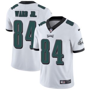 Nike Eagles #84 Greg Ward Jr. White Men's Stitched NFL Vapor Untouchable Limited Jersey - Custom Name