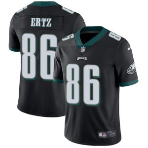 Nike Eagles #86 Zach Ertz Black Alternate Men's Stitched NFL Vapor Untouchable Limited Jersey - Custom Name