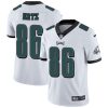 Nike Eagles #86 Zach Ertz White Men's Stitched NFL Vapor Untouchable Limited Jersey - Custom Name