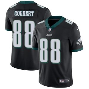 Nike Eagles #88 Dallas Goedert Black Alternate Men's Stitched NFL Vapor Untouchable Limited Jersey - Custom Name