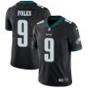Nike Eagles #9 Nick Foles Black Alternate Men's Stitched NFL Vapor Untouchable Limited Jersey - Custom Name