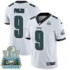 Nike Eagles #9 Nick Foles White Super Bowl LII Champions Men's Stitched NFL Vapor Untouchable Limited Jersey - Custom Name