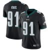 Nike Eagles #91 Fletcher Cox Black Alternate Men's Stitched NFL Vapor Untouchable Limited Jersey - Custom Name