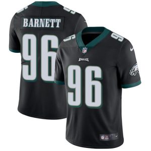 Nike Eagles #96 Derek Barnett Black Alternate Men's Stitched NFL Vapor Untouchable Limited Jersey - Custom Name