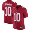 Nike Giants #10 Eli Manning Red Alternate Men's Stitched NFL Vapor Untouchable Limited Jersey - Custom Name