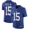 Nike Giants #15 Golden Tate III Royal Blue Team Color Men's Stitched NFL Vapor Untouchable Limited Jersey - Custom Name
