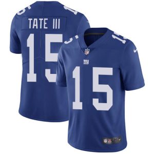 Nike Giants #15 Golden Tate Royal Blue Team Color Men's Stitched NFL Vapor Untouchable Limited Jersey - Custom Name
