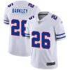 Nike Giants #26 Saquon Barkley White Men's Stitched NFL Limited Team Logo Fashion Jersey - Custom Name
