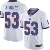Nike Giants #53 Oshane Ximines White Men's Stitched NFL Limited Rush Jersey - Custom Name