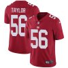 Nike Giants #56 Lawrence Taylor Red Alternate Men's Stitched NFL Vapor Untouchable Limited Jersey - Custom Name