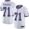 Nike Giants #71 Will Hernandez White Men's Stitched NFL Limited Rush Jersey - Custom Name