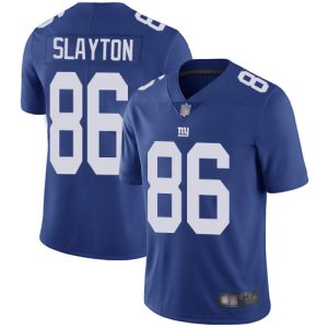 Nike Giants #86 Darius Slayton Royal Blue Team Color Men's Stitched NFL Vapor Untouchable Limited Jersey - Custom Name