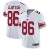 Nike Giants #86 Darius Slayton White Men's Stitched NFL Vapor Untouchable Limited Jersey - Custom Name