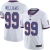 Nike Giants #99 Leonard Williams White Men's Stitched NFL Limited Rush Jersey - Custom Name