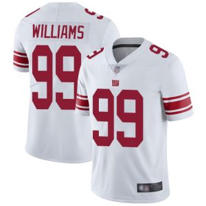 Nike Giants #99 Leonard Williams White Men's Stitched NFL Vapor Untouchable Limited Jersey - Custom Name