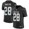 Nike Jets #28 Curtis Martin Black Alternate Men's Stitched NFL Vapor Untouchable Limited Jersey - Custom Name