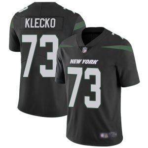 Nike Jets #73 Joe Klecko Black Alternate Men's Stitched NFL Vapor Untouchable Limited Jersey - Custom Name