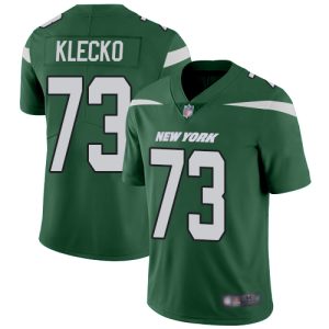 Nike Jets #73 Joe Klecko Green Team Color Men's Stitched NFL Vapor Untouchable Limited Jersey - Custom Name