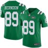 Nike Jets #89 Chris Herndon Green Men's Stitched NFL Limited Rush Jersey - Custom Name