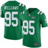 Nike Jets #95 Quinnen Williams Green Men's Stitched NFL Limited Rush Jersey - Custom Name