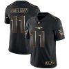 Nike Patriots #11 Julian Edelman Black Gold Men's Stitched NFL Vapor Untouchable Limited Jersey - Custom Name