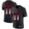 Nike Patriots #11 Julian Edelman Black Men's Stitched NFL Vapor Untouchable Limited Smoke Fashion Jersey - Custom Name