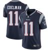 Nike Patriots #11 Julian Edelman Navy Blue Team Color Men's Stitched NFL Vapor Untouchable Limited Jersey - Custom Name
