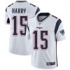 Nike Patriots #15 N'Keal Harry White Men's Stitched NFL Vapor Untouchable Limited Jersey - Custom Name