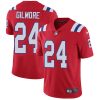 Nike Patriots #24 Stephon Gilmore Red Alternate Men's Stitched NFL Vapor Untouchable Limited Jersey - Custom Name