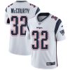 Nike Patriots #32 Devin McCourty White Men's Stitched NFL Vapor Untouchable Limited Jersey - Custom Name