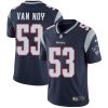Nike Patriots #53 Kyle Van Noy Navy Blue Team Color Men's Stitched NFL Vapor Untouchable Limited Jersey - Custom Name