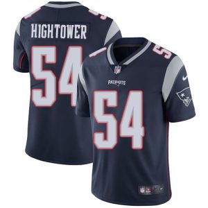 Nike Patriots #54 Dont'a Hightower Navy Blue Team Color Men's Stitched NFL Vapor Untouchable Limited Jersey - Custom Name