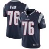 Nike Patriots #76 Isaiah Wynn Navy Blue Team Color Men's Stitched NFL Vapor Untouchable Limited Jersey - Custom Name