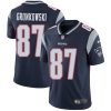 Nike Patriots #87 Rob Gronkowski Navy Blue Team Color Men's Stitched NFL Vapor Untouchable Limited Jersey - Custom Name
