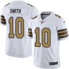 Nike Saints #10 Tre'Quan Smith White Men's Stitched NFL Limited Rush Jersey - Custom Name