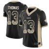 Nike Saints #13 Michael Thomas Black Team Color Men's Stitched NFL Limited Rush Drift Fashion Jersey - Custom Name