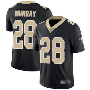 Nike Saints #28 Latavius Murray Black Team Color Men's Stitched NFL Vapor Untouchable Limited Jersey - Custom Name