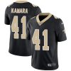Nike Saints #41 Alvin Kamara Black Team Color Men's Stitched NFL Vapor Untouchable Limited Jersey - Custom Name