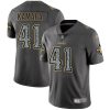 Nike Saints #41 Alvin Kamara Gray Static Men's Stitched NFL Vapor Untouchable Limited Jersey - Custom Name