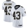 Nike Saints #43 Marcus Williams White Men's Stitched NFL Vapor Untouchable Limited Jersey - Custom Name