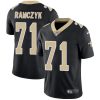 Nike Saints #71 Ryan Ramczyk Black Team Color Men's Stitched NFL Vapor Untouchable Limited Jersey - Custom Name