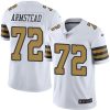 Nike Saints #72 Terron Armstead White Men's Stitched NFL Limited Rush Jersey - Custom Name