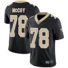 Nike Saints #78 Erik McCoy Black Team Color Men's Stitched NFL Vapor Untouchable Limited Jersey - Custom Name