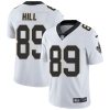 Nike Saints #89 Josh Hill White Men's Stitched NFL Vapor Untouchable Limited Jersey - Custom Name