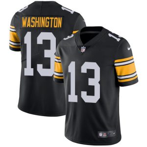 Nike Steelers #13 James Washington Black Team Color Men's Stitched NFL Vapor Untouchable Limited Jersey - Custom Name