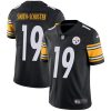 Nike Steelers #19 JuJu Smith-Schuster Black Team Color Men's Stitched NFL Vapor Untouchable Limited Jersey - Custom Name