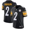 Nike Steelers #2 Mason Rudolph Black Team Color Men's Stitched NFL Vapor Untouchable Limited Jersey - Custom Name