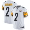 Nike Steelers #2 Mason Rudolph White Men's Stitched NFL Vapor Untouchable Limited Jersey - Custom Name