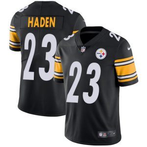 Nike Steelers #23 Joe Haden Black Team Color Men's Stitched NFL Vapor Untouchable Limited Jersey - Custom Name